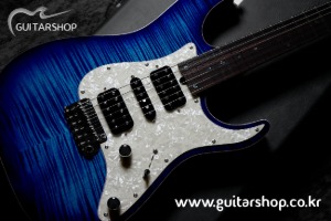 [Sold Out] T&#039;s DST-Classic24 (Trans Blue Burst Color) 기타샵 특주 Stainless Fret 적용